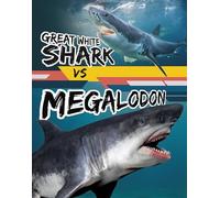 Great White Shark vs Megalodon (Beastly Battles)