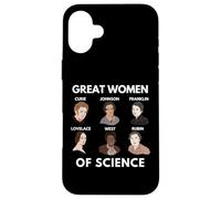 Great Women Of Science | Girl's Science | Girl Scientist Case for iPhone 16 Plus
