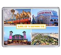 Great Yarmouth United Kingdom England Souvenir Acrylic Fridge Magnet (Standard: 70x45mm)