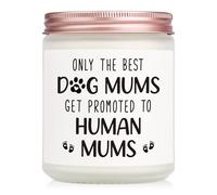 Greatabox New Mum Gifts, Mum to Be Christmas Gifts for First Time Mums, Funny Dog Mum Christmas Pregnancy Gift for Expecting Mum, Congrats on Pregnancy Present for Wife Friend, Lavender Scent Candle