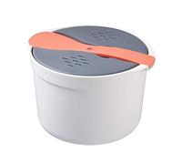 greatdaily Microwave Rice Cooker Multifunctional Cookware Steamer 67.6 oz./2 L for Home Kitchen Rice Cooking