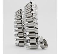 greate 20 x Stainless Steel Hose Clamps 8-16 mm - Adjustable Hose Clamp with 9 mm Band Width - Pipe Clamp Rustproof - Clamps for Pool, Pond, Washing Machine etc