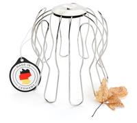 greate Downpipe Leaf Guard Stainless Steel - Adjustable from 87 to 100 mm - Drain Pipe Cover, Gutter Guards for Moss and Leaves, Gutter Leaf Guard, Gutter Guard