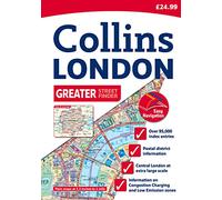 Greater London Street Atlas: A4 Edition (Collins Travel Guides)