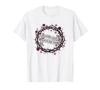 Greater Love Hath No Man Christian Scripture Faith Love T-Shirt