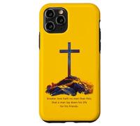 Greater Love Hath No Man Than This - John 15:13 Jesus Cross Case for iPhone 11 Pro
