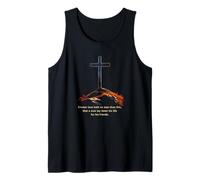 Greater Love Hath No Man Than This - John 15:13 Jesus Cross Tank Top