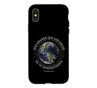 Greater Than the Heavens Is Your Mercy Christian Psalm 108:4 Case for iPhone X/XS