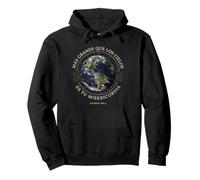 Greater Than the Heavens Is Your Mercy Christian Psalm 108:4 Pullover Hoodie