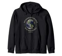 Greater Than the Heavens Is Your Mercy Christian Psalm 108:4 Zip Hoodie