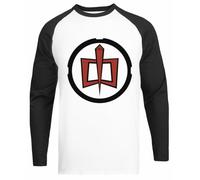 Greatest American Hero White Unisex Baseball T-Shirt With Black Sleeve, white us, L