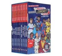 Greatest Cricket Stars 10 Books Collection Boxset For Children With Free Audio Books (Joe Root, Ben Stokes, Rashid Khan, Jofra Archer, Virat Kohli, Jasprit Bumrah, Travis Head, Babar Azam & 2 More)