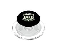 Greatest Dad Ever Golfing Happy Father's Day Golf Lover PopSockets PopGrip for MagSafe