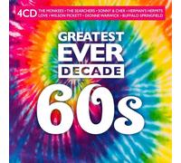 GREATEST EVER DECADE:THE SIXTIES SOFTPAK 4 CD NEW