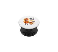 Greatest Father Hot Dog & Mini Hot Dog Design PopSockets Adhesive PopGrip