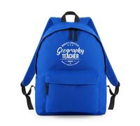 Greatest Geography Teacher Backpack Rucksack 18L Bag - 42 x 31 x 21cm