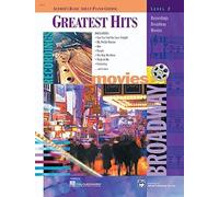 Greatest Hits, Level 2: Recordings, Broadway, Movies (Alfred's Basic Adult Piano Course Series) by Lancaster, E. L. (1999) Paperback