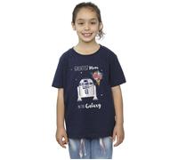 Greatest Mum Cotton T-Shirt Star Wars Navy 12-13 Years