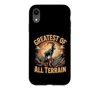 Greatest of All Terrain Mountain Goat Case for iPhone XR