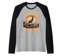 Greatest of All Terrain Mountain Goat Raglan Baseball Tee
