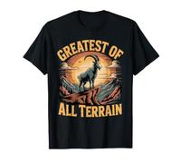 Greatest of All Terrain Mountain Goat T-Shirt