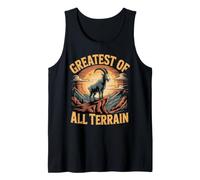 Greatest of All Terrain Mountain Goat Tank Top