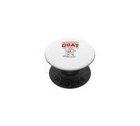 Greatest Of All Time Hockey Goat Rink Player Ice PopSockets Adhesive PopGrip