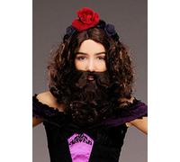 Greatest Showman Style The Bearded Lady Wig and Beard Kit