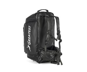 GREATEST Ultimate Bag 60 Liter - #1 World's Ultimate Frisbee Bag. Built in Insulated Cooler Compartment and Organization System. Also Perfect Sports Duffel Bag for Other Outdoor Sports (Silver)