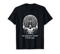 Greatest victory is over self Battle Masculinity Titan Atlas T-Shirt
