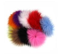 GREATFISHING 12 Colors Choice Fly Tying Arctic Fox Tail Streamer Tube Fly Tying Material Saltwater Jig Hook Tying Fibers (4PC Color Combo C)