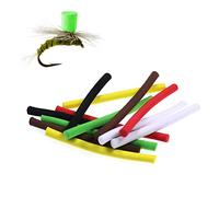 GREATFISHING 18PC 6 Colors 3 Size Choice Terrestrial Fly Tying Parachute Post Foam Cylinder for Dry Fly Tying Stimulator Grass Hopper Beetle Spider Fly Tying Materials (18PC 3mm Combo)