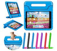 Greatgo Case Compatible with iPad 9.7in Air 1 Air 2 5th 6th Generation Shockproof Childproof Lightweight Convertible Handle Stand iPad Cover Case for 6th 5th Generation 9.7" Air Case Blue