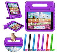 Greatgo Case Compatible with Pad Kids 9.7in Air 1 2 Case Shockproof Childproof Lightweight with Convertible Handle Stand Tablet Case for 6th 5th Generation iPad 9.7" Air Case Purple