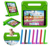 Greatgo Tablet Case Compatible with iPad 9.7in Air 1 Air 2 5th 6th Generation Shockproof Childproof Lightweight Convertible Handle Stand iPad Cover Case for 6th 5th Generation 9.7" Air Case Green