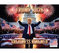 Greatness President Trump Calendar 2026 Wall Trump Parody | American Made In The USA