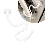 GREATRICH Universal Magnetic Washing Machine Holder, Flexible Washing Machine Drying Rack, Powerful Magnetic Attachment without Drilling, Keeps the Door Enclosed, White
