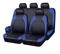 GREB Leather Car Seat Covers for VW T-Cross 2019 2020 2021 2022 2023 2024 2025, 9pcs NonSlip Waterproof Breathable Seat Covers Full Set Seat Protector Accessories