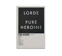 greb Lorde Album Poster Canvas Poster Room Decor Aesthetic Poster Artistic Poster for Bedroom Living Room Walls 12x18inch(30x45cm) Unframe-style
