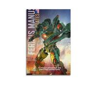 greb Pacific Rim Movie Canvas Poster Room Decor Aesthetic Poster Artistic Poster for Bedroom Living Room Walls 24x36inch(60x90cm) Unframe-style