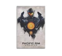 greb Pacific Rim Movie Canvas Poster Room Decor Aesthetic Poster Artistic Poster for Bedroom Living Room Walls 24x36inch(60x90cm) Unframe-style