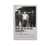 greb What We Do in The Shadows Movie Canvas Poster Room Decor Aesthetic Poster Artistic Poster for Bedroom Living Room Walls 16x24inch(40x60cm) Unframe-style