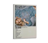 greb Zara Larsson Album Poster Canvas Poster Room Decor Aesthetic Poster Artistic Poster for Bedroom Living Room Walls 16x24inch(40x60cm) Frame-style