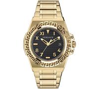 Greca Analogue Watch - male - Versace - Watches - Yellow - ONE SIZE - Accessories ONE SIZE
