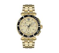 Greca Chrono Chronograph- male- Versace- Watches- Yellow- ONE SIZE- Accessories ONE SIZE