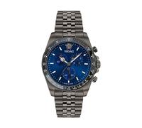 Greca Chrono Wave, male, Versace, Watches, Blue, ONE SIZE, Accessories ONE SIZE