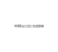 Greca Cuff Bracelet - unisex - Versace - Bracelets - Gray - M - Accessories M
