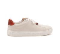 Greca Leather Trainers - male - Versace - Sneakers - Beige - 7 UK - Shoes 7 UK