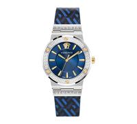 Greca Logo Watch - female - Versace - Watches - Blue - ONE SIZE - Accessories ONE SIZE