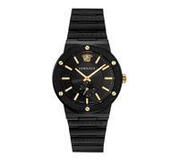 Greca Logo Wristwatch - male - Versace - Watches - Black - ONE SIZE - Accessories ONE SIZE